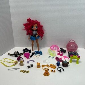 L.O.L. SURPRISE! O.M.G. Doll and accessories lot toys omg lol